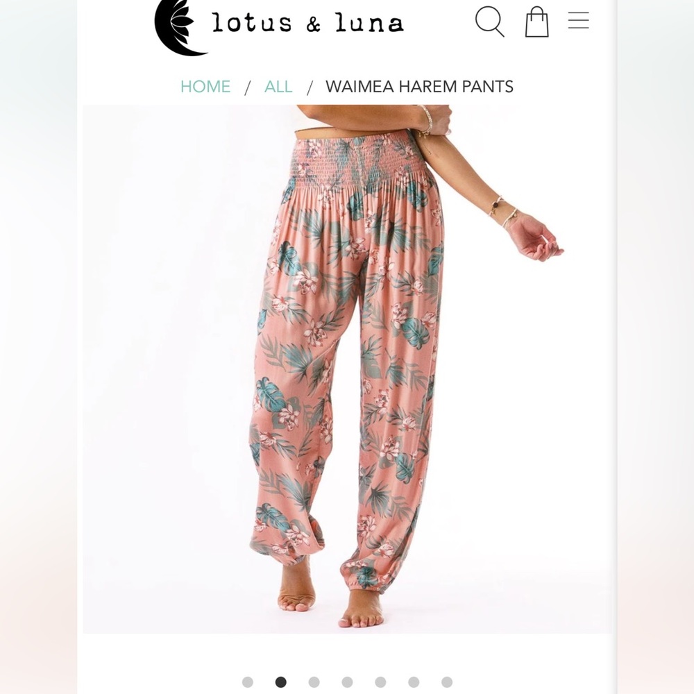 Lotus and Luna Waimea harem pant